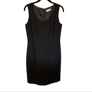 Calvin Klein size 6 black shell dress